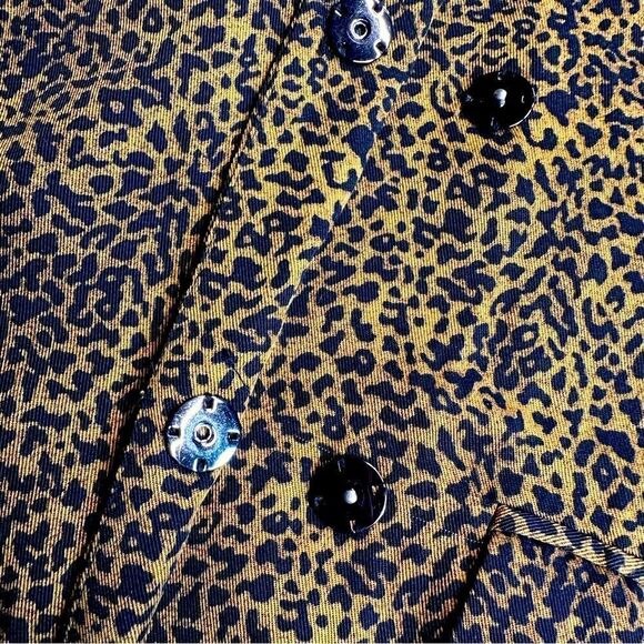 Essentiel Antwerp Tracy Leopard Micro Print Coat Dress - Picture 13 of 16